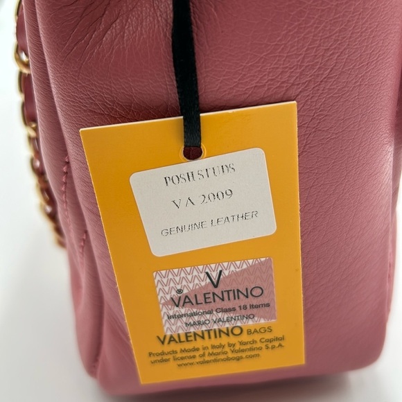 1791- Valentino By Mario Valentino Posh Pink Color NWT - Picture 7 of 14